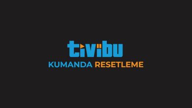 Tivibu Kumanda Resetleme