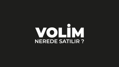 Volim Nerede Satılır?